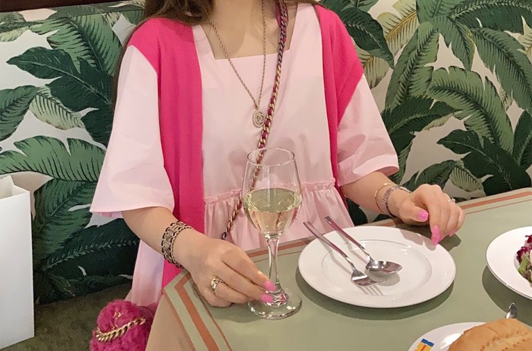 salon L 셀레브레이션 dress / 핑크